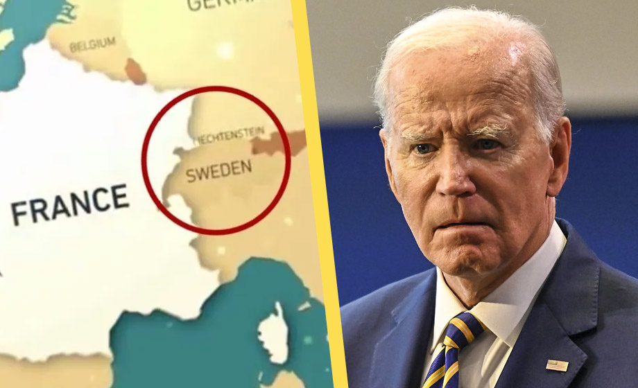 Pinsamma fadäsen: USA:s regering blandar ihop Sverige med Schweiz