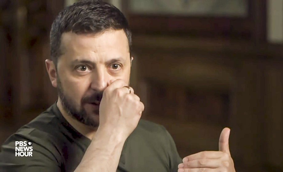 Zelenskyj: Ukraina förlorar kriget utan massivt USA-stöd