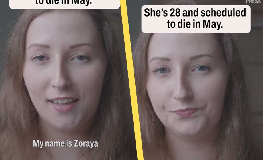 Kvinna med depression får dödshjälp