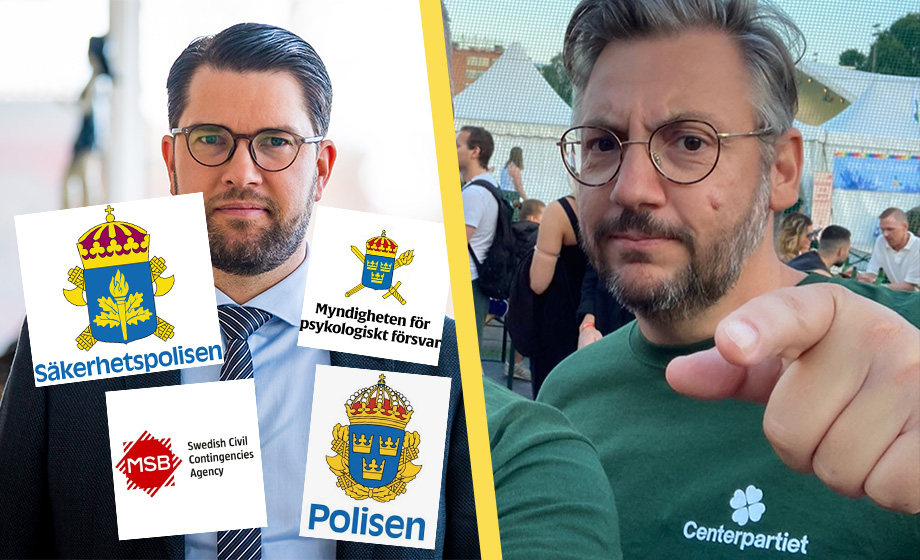 Centerpartiets turkiske ledare: ”Säpo måste utreda SD”