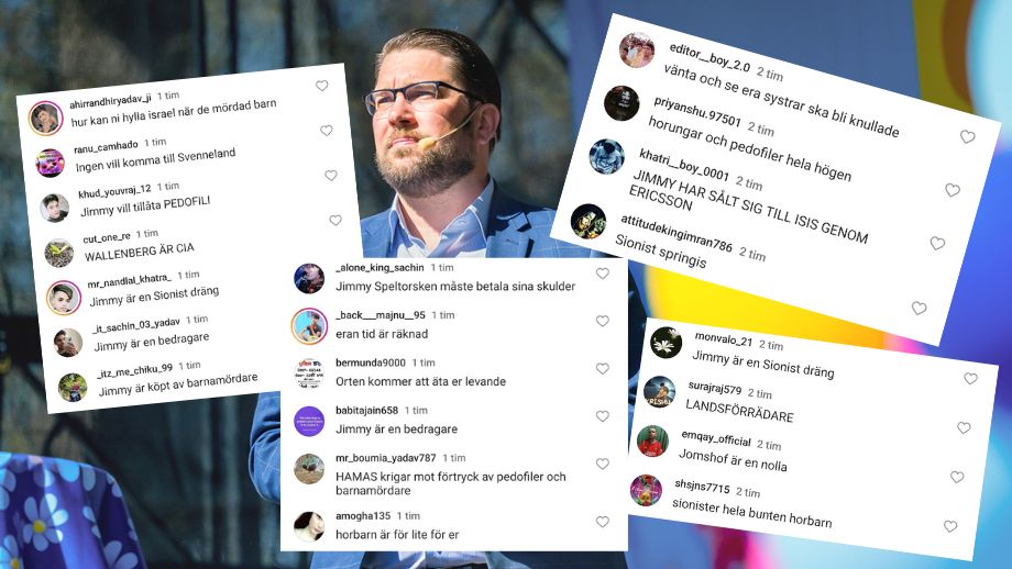 SD utsatt för trollattack: ”Era systrar ska bli knullade”