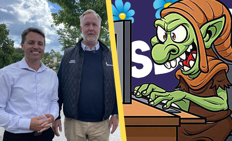 L beredda ge makten till S på grund av SD:s ”trollfabrik”