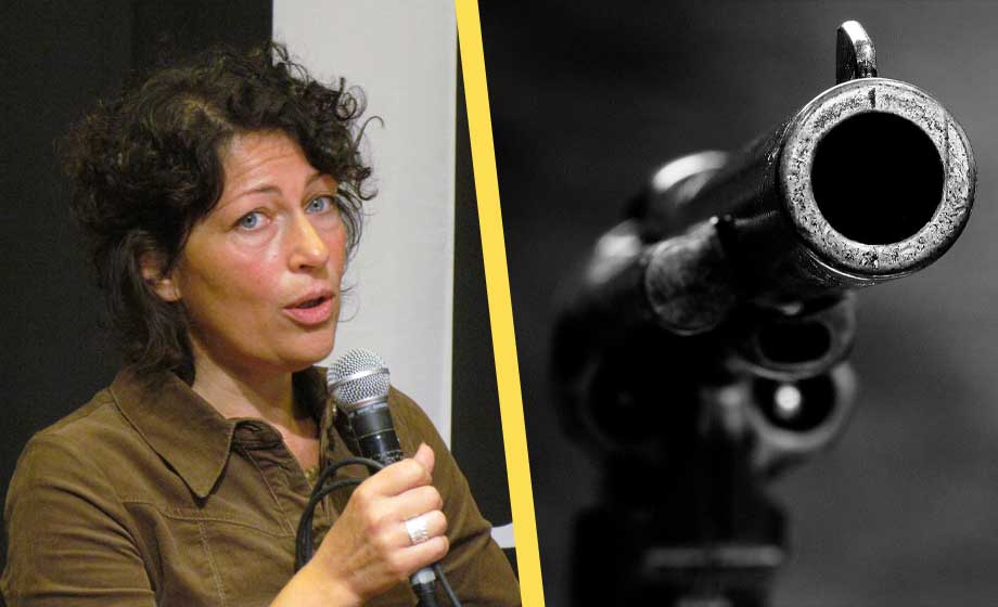 Journalist relativiserade brottsutvecklingen – upprörs nu av skott mot grannlägenhet