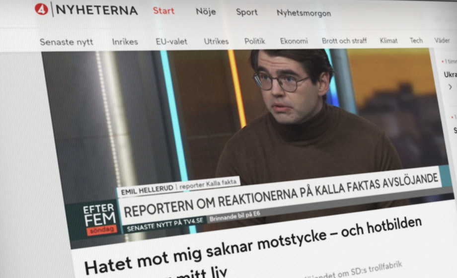 TV4 bemöter seriös journalistik med lögner och påhopp