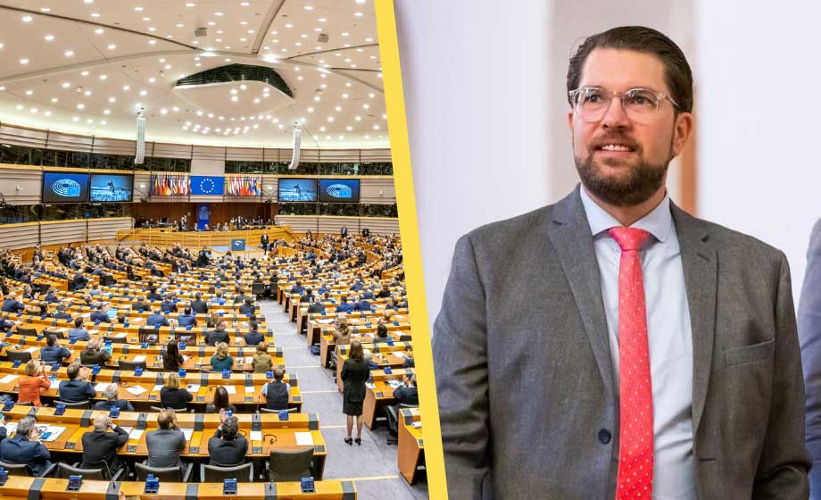 SD går starkast framåt inför EU-valet