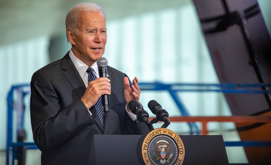 Biden: Trumps anhängare är skräp