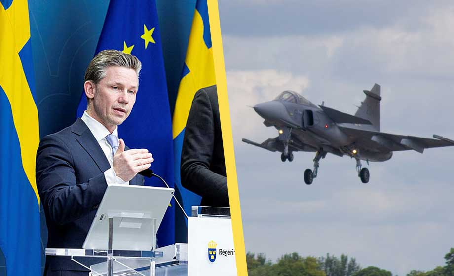 Regeringen beordrar Jas Gripen till Polen: ”För att avskräcka”