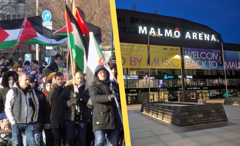 Krisinformation varnar för Eurovision i Malmö