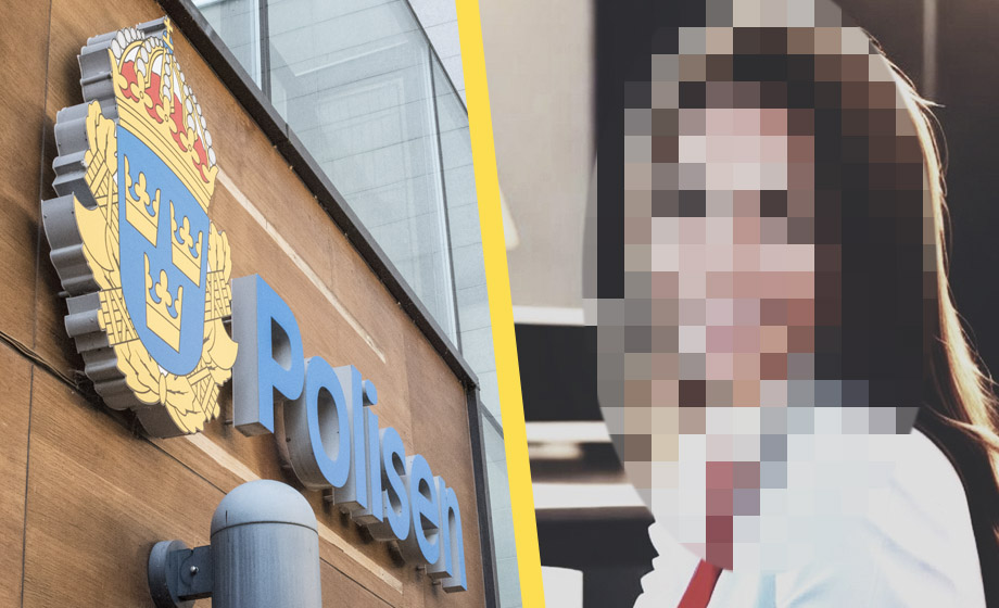 Hon är araben på polisens underrättelseavdelning som pekas ut som säkerhetsrisk