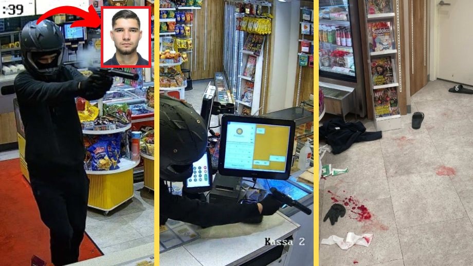 BILDEXTRA: Se mordförsöket inne på Pressbyrån