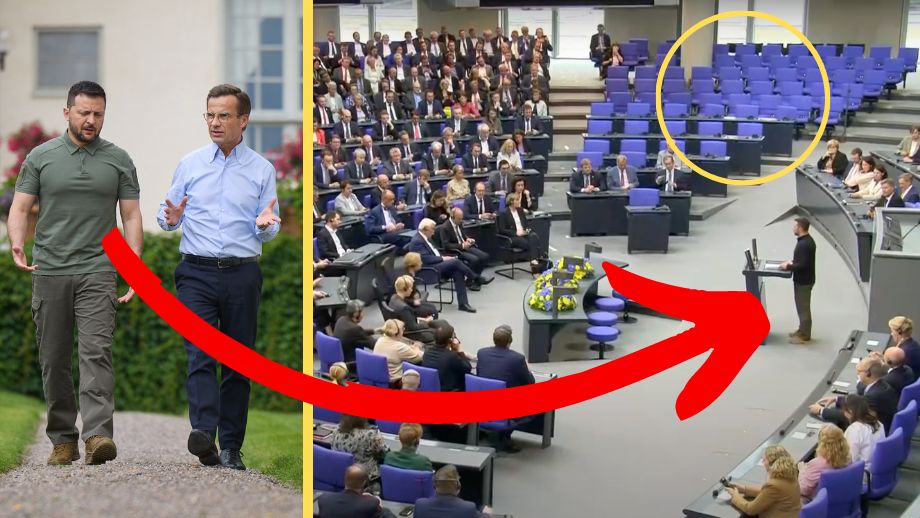 Kristersson när AfD nonchalerade Zelenskyjs nya krav: ”Ynkligt”