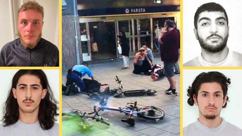 Här är männen som mördade i Farsta centrum