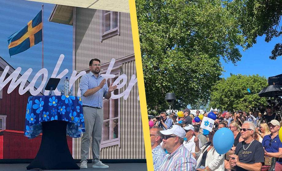 Åkesson i Almedalen: Efter nästa val är vi inget stödparti