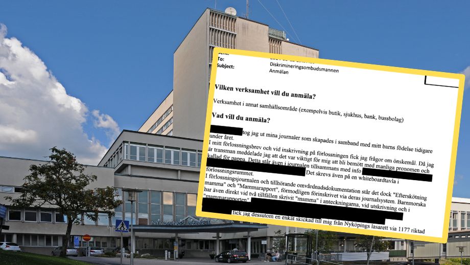 Läs DO-anmälan från ”transmannen” som födde barn och blev kallad mamma