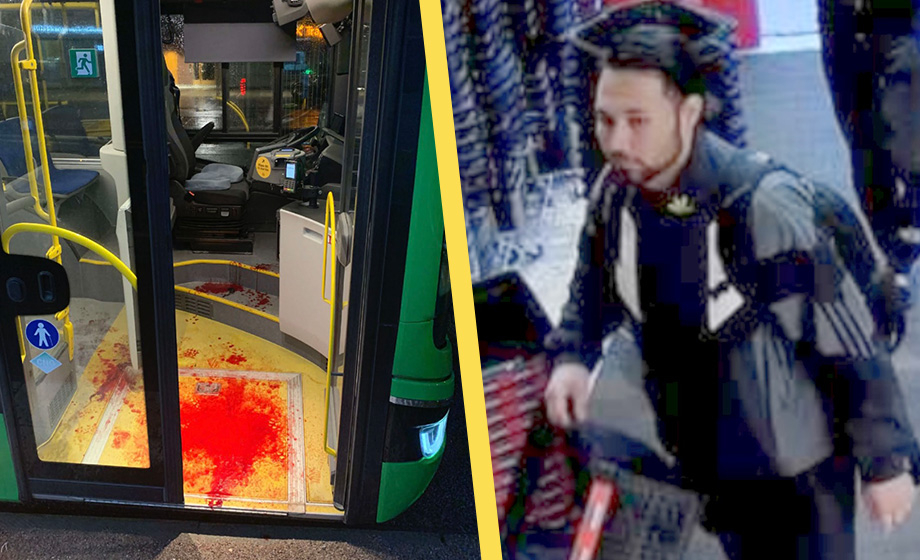 Afghan fick inte åka gratis – skar upp busschauffören: ”Din lilla mammaknullare”