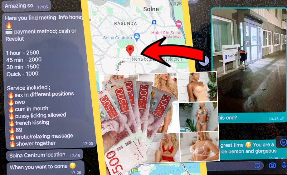 Journalistfack har bordell i huset