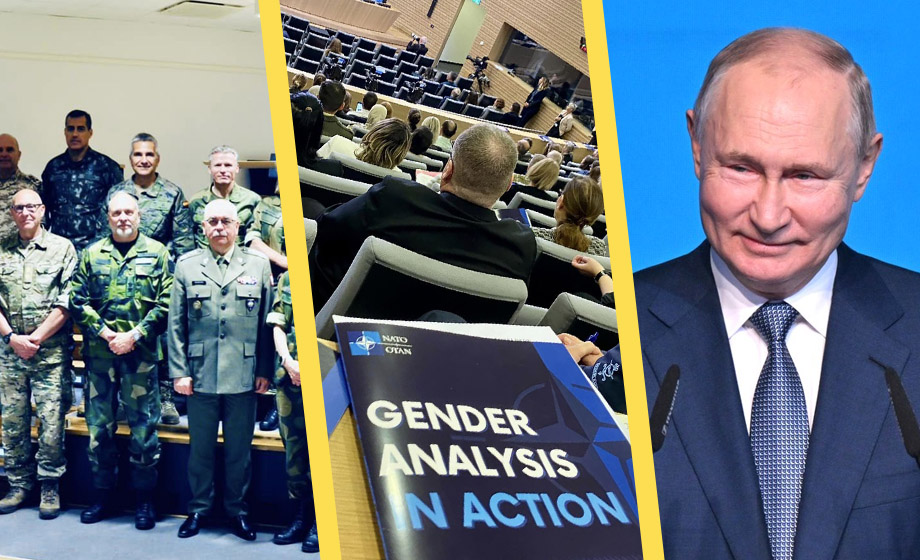 Iran – men inte Ryssland – bjöds in till Försvarsmaktens genuskurs