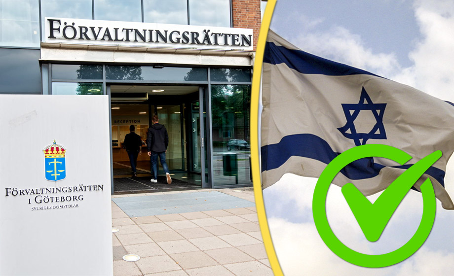 Domstol stoppar Göteborgs Israelbojkott