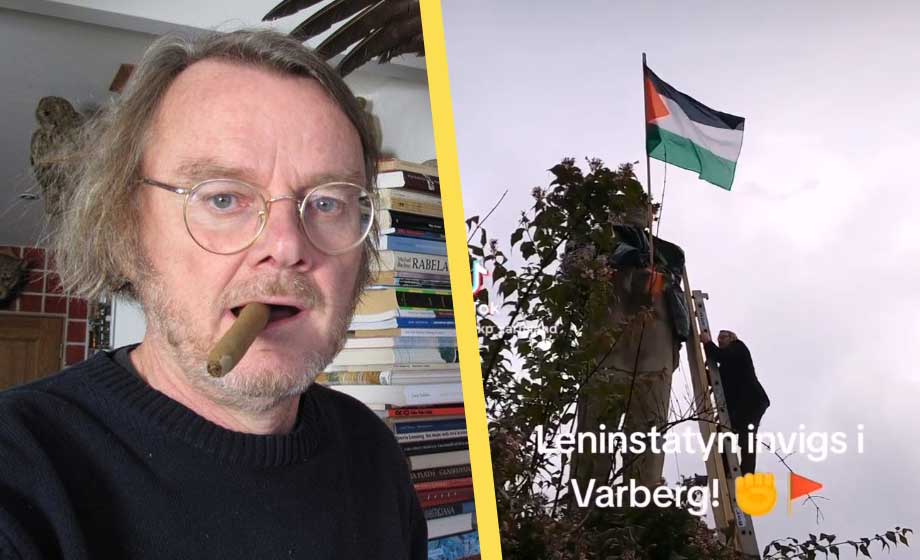 Kommunistmiljonär reser staty av Lenin i Varberg