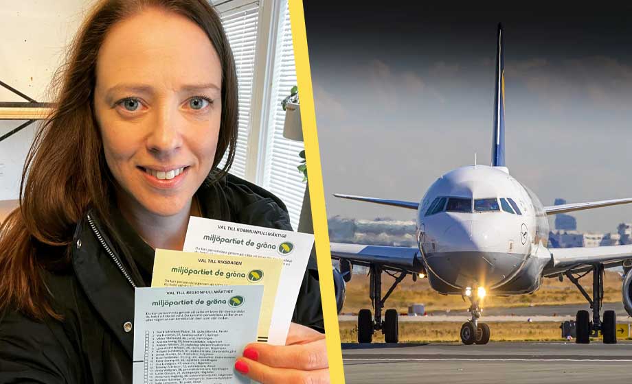 Rödgrönt styre gör det dyrare att flyga – påslag på 50 procent