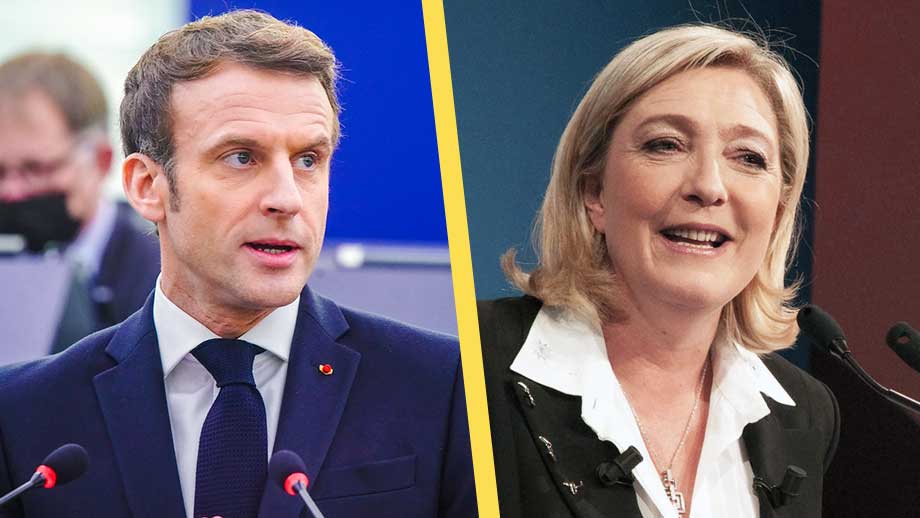 Desperat Macron skrämmer väljarna med ”inbördeskrig” om de röstar ’fel’