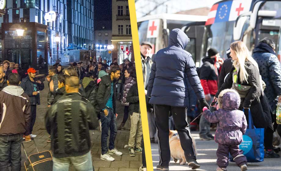 Afghan bakom knivattack på kvinnlig ukrainsk flykting