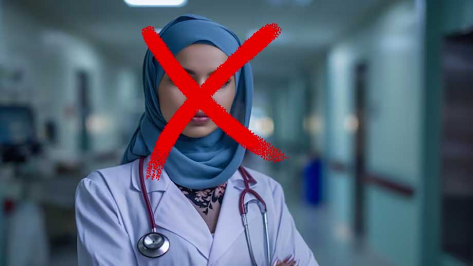 SD-kravet: Inga skattepengar till slöjor i vården