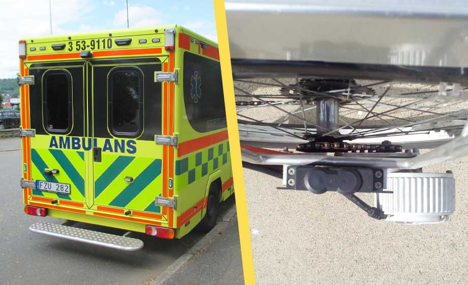 Cykelbatteri exploderade – flera till sjukhus