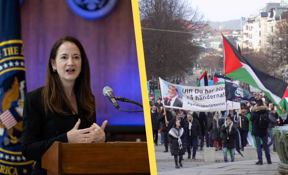 Iranska islamistdiktaturen finansierar pro-palestinska protester i väst