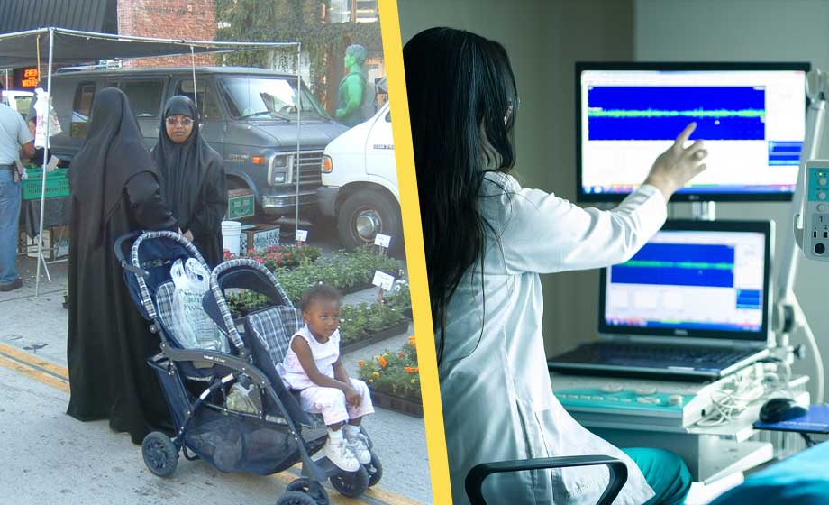 Gravida migrantkvinnor får personliga barnmorskor