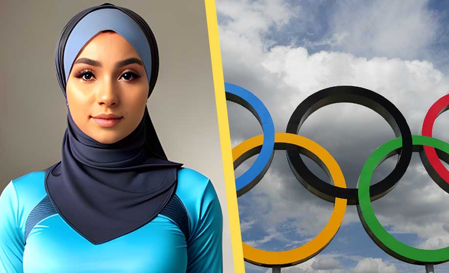 Inga muslimska slöjor på franska deltagare i OS