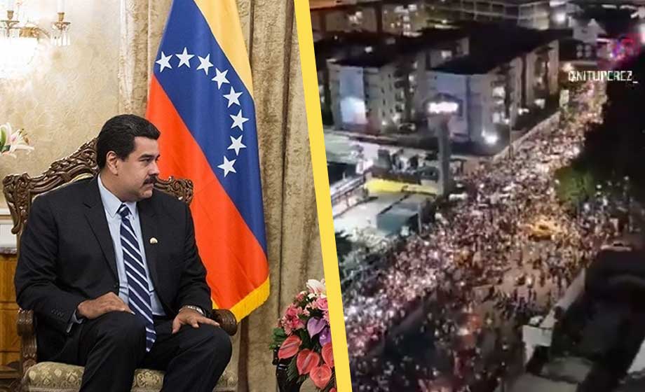 Kaotiskt i Venezuela efter presidentval med förmodat fusk