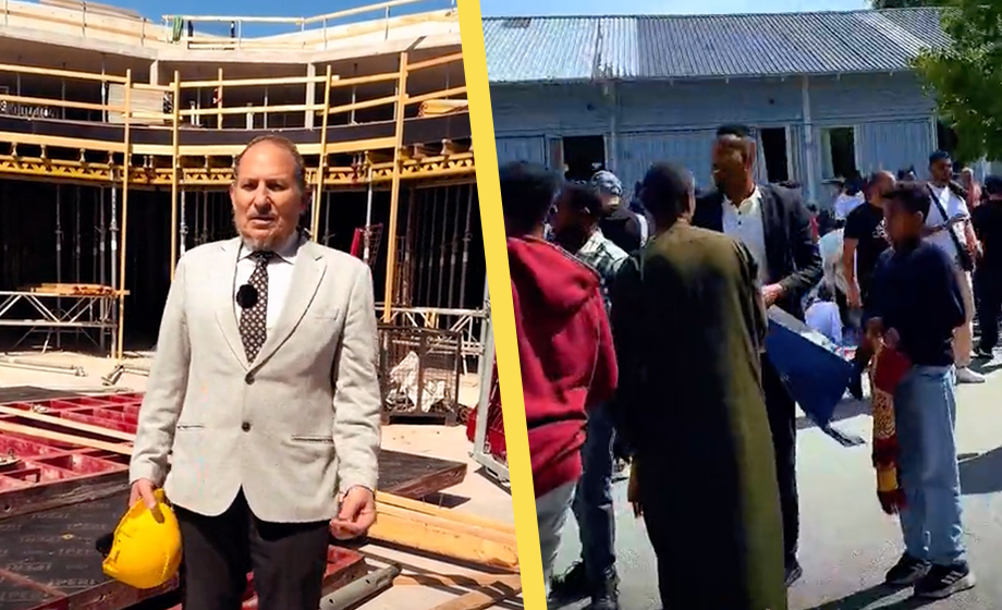 VIDEO: Böneutrop ekar i kommunen – ”Detta är framtiden – låt hatarna dö av ilska”