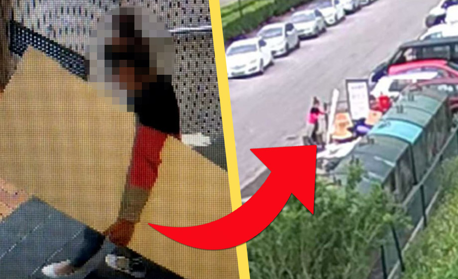 Kvinna slängde skräp vid återvinningsstation – åtalas