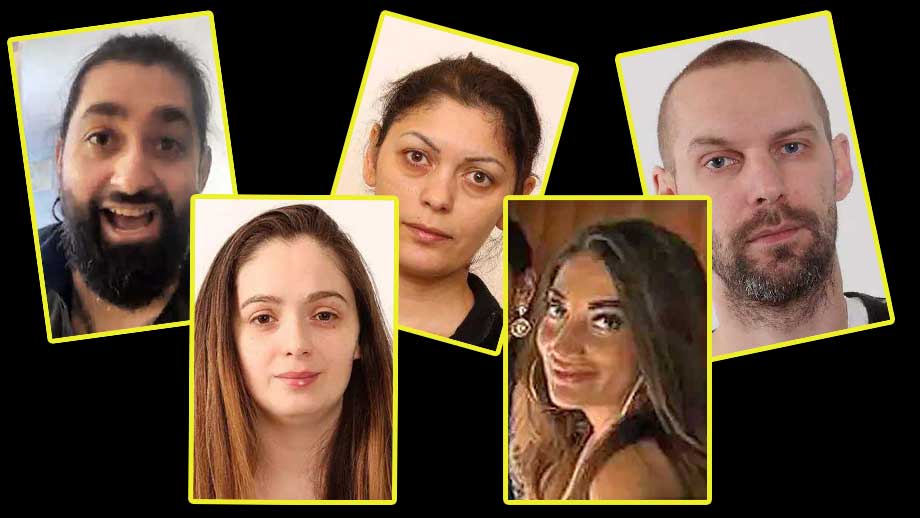 Romska klanligan döms till fängelse för grova brott