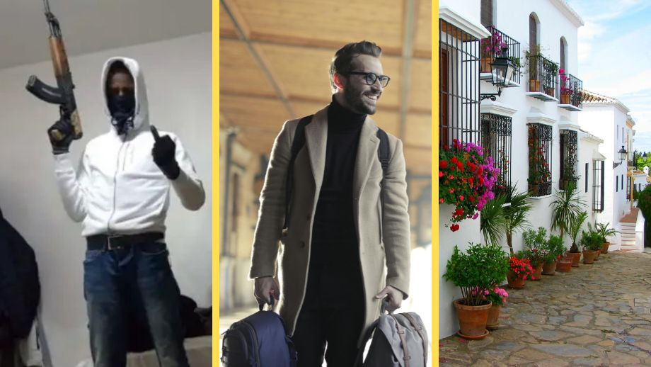 Svenska familjer flyr till Spanien