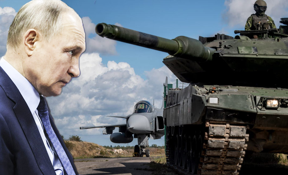 Mätning: Svenskar mest sugna på att kriga mot Ryssland