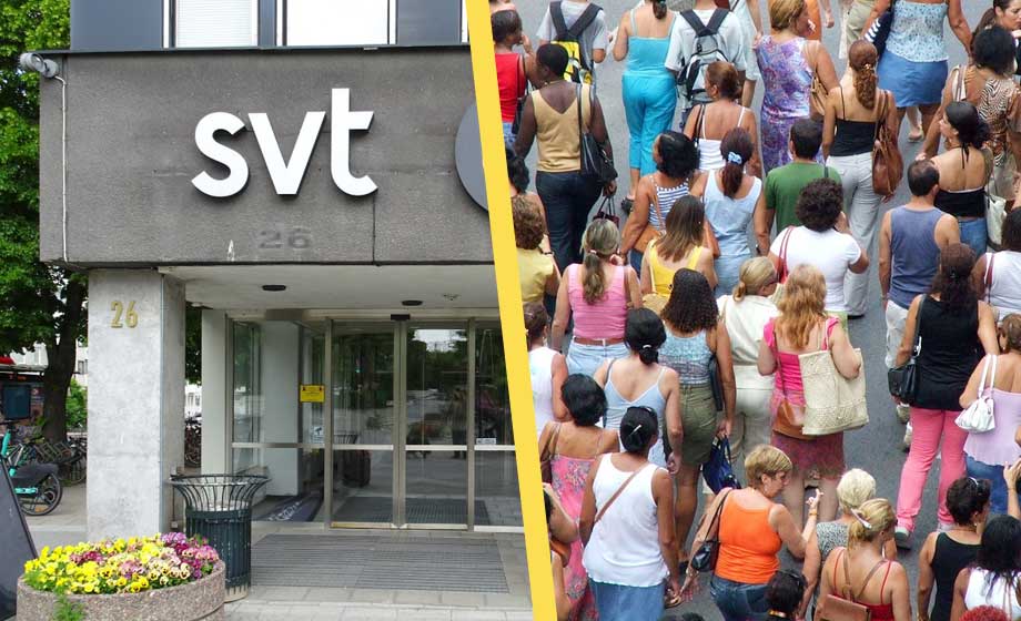 Statstelevisionen gör reklam för öppna relationer