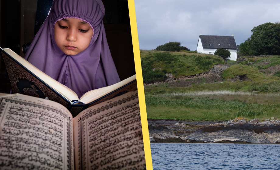 Islamist vill göra skotsk ö till shariastyrt ’hemland’