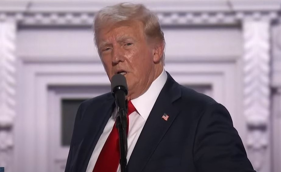 Trump höll tal – berättade om mordförsöket