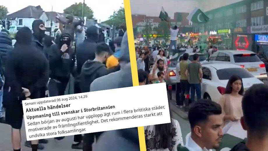 UD varnar för resor till Storbritannien: ”Främlingsfientlighet”