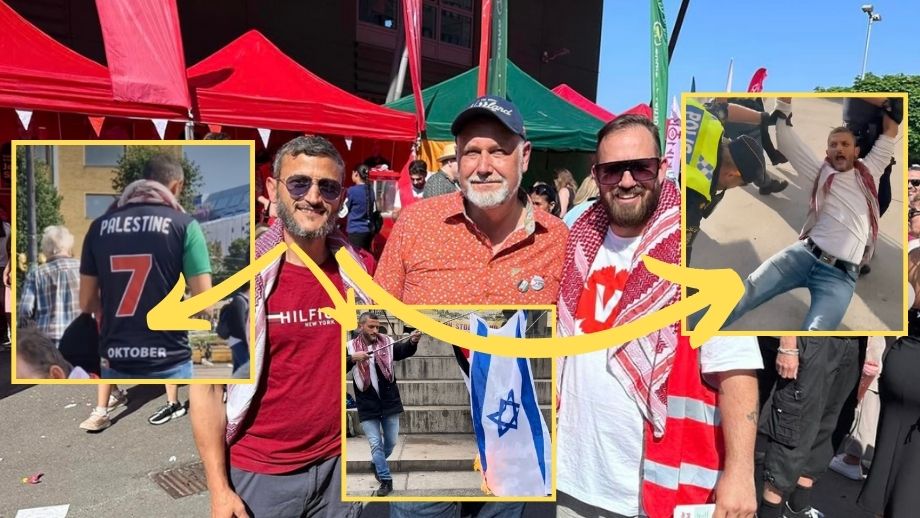 Jonas Sjöstedt (V) delade ut pris till arabisk ”7 oktober”-aktivist