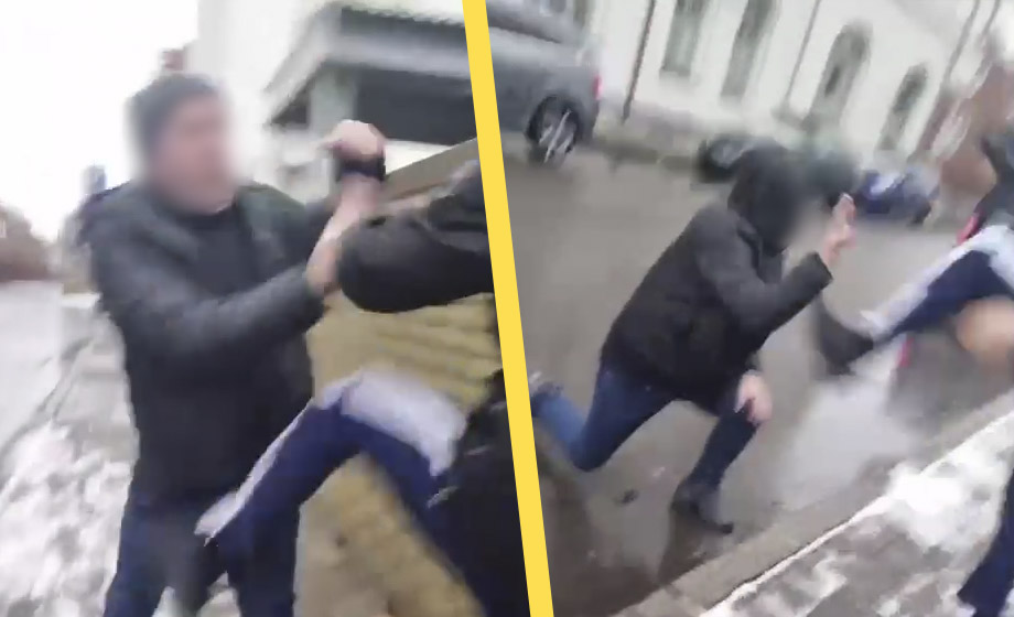 VIDEO: Här blir 71-åringen påhoppad och bestulen på sin bil