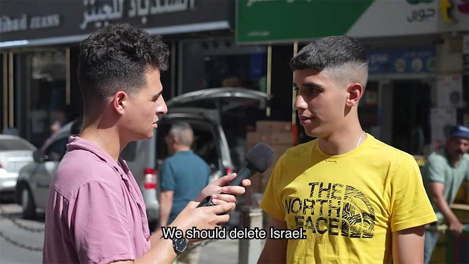 Amerikansk komiker besökte  Ramallah: ”Inte en palestinier som inte älskar Hamas”