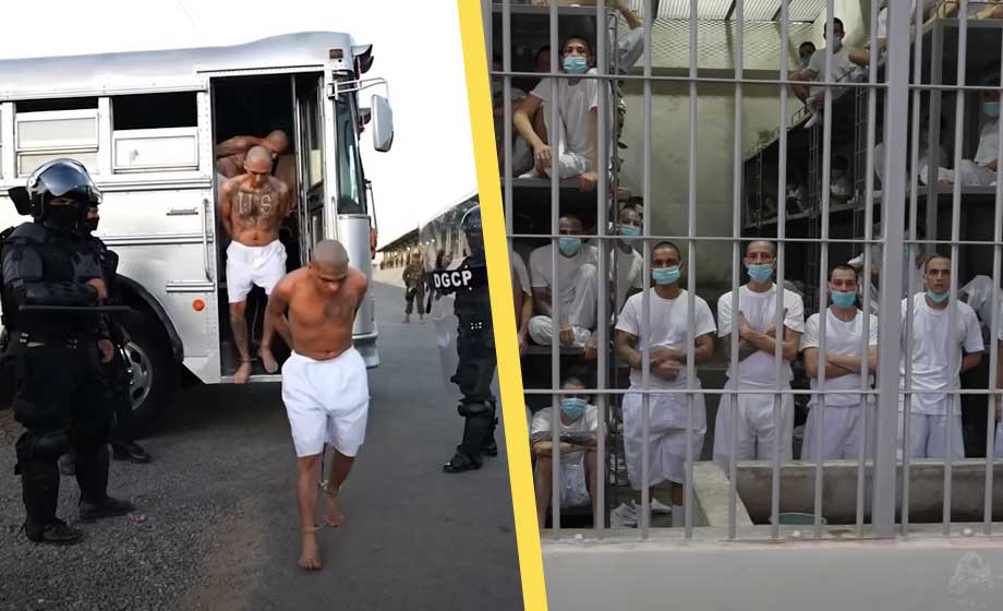 VIDEO: På besök i El Salvadors megafängelse