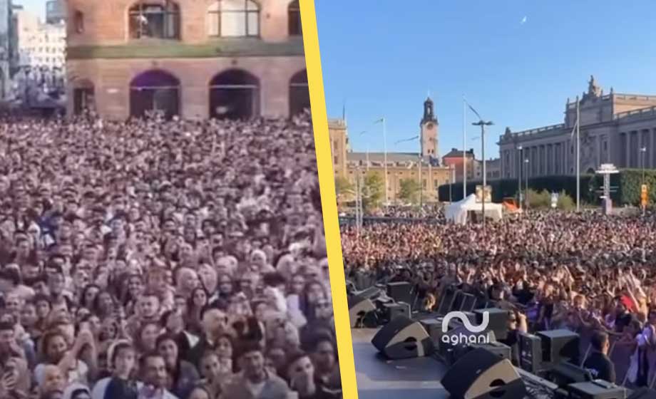 Tiotusentals migranter tog över Stockholm: ”Som i ett arabiskt land”