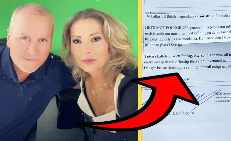 Janouch och Matikainen polisutreds för satirbild