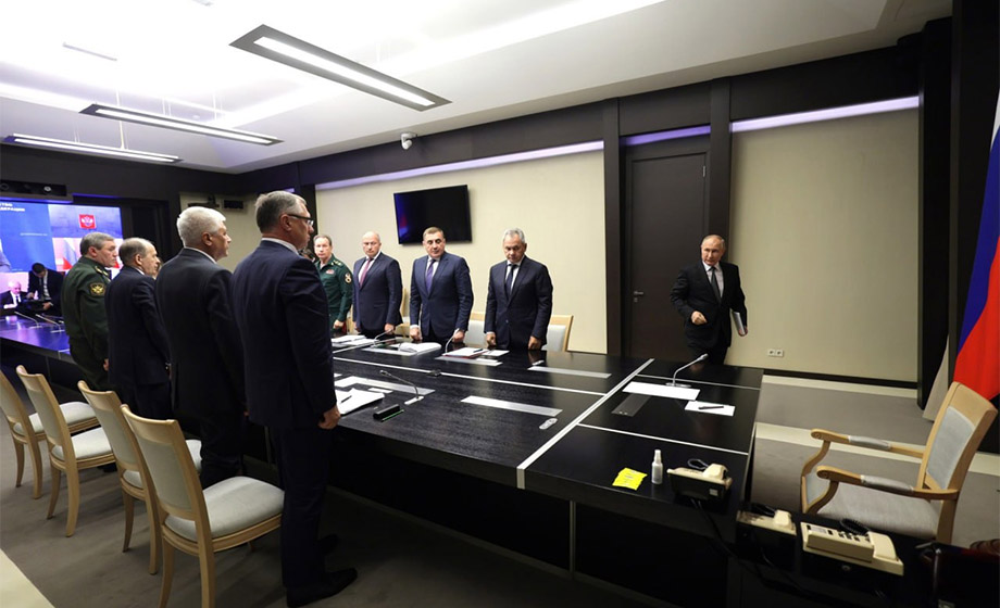 Putin i krismöte när Ukraina avancerar i Kursk-regionen