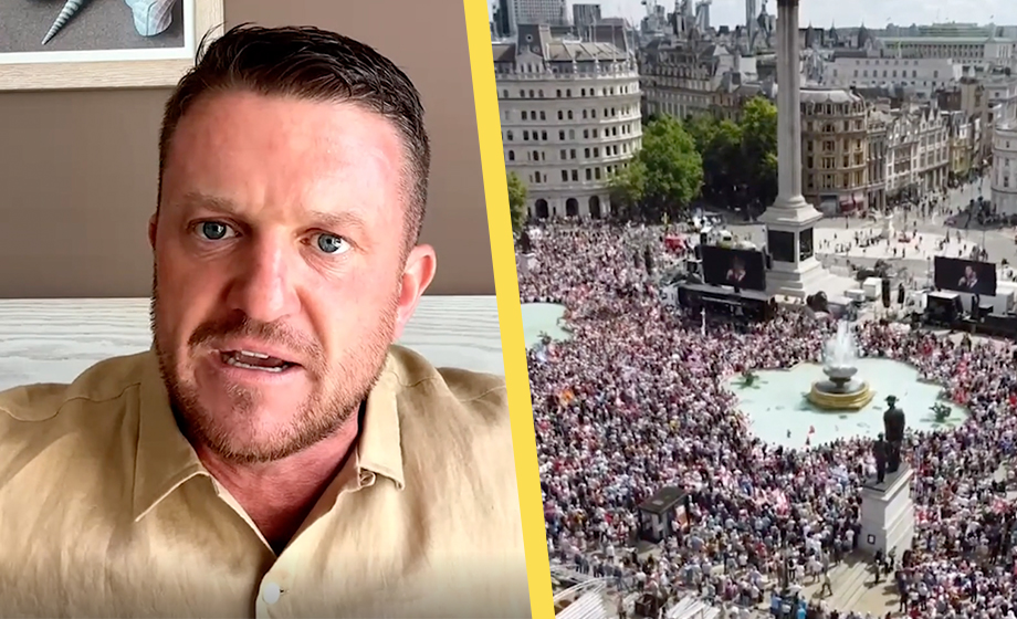 Tommy Robinson om kravallerna: ”Folk litar inte längre på media”