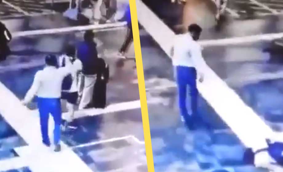 VIDEO: Brutal avrättning på tågstation full med folk